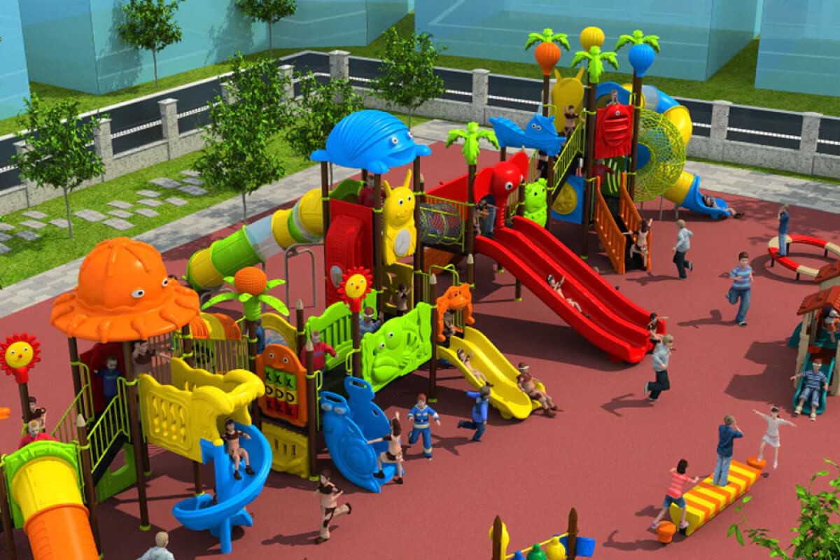Dự án sắp triển khai: Sân chơi trẻ em tại cho khu đô thị Lideco